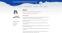 Desktop Screenshot of frisbydogsanctuary.co.uk